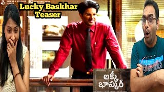 Lucky Baskhar Teaser Reaction | Dulquer Salmaan, Meenakshi Chaudhary | Venky Atluri | GV Prakash