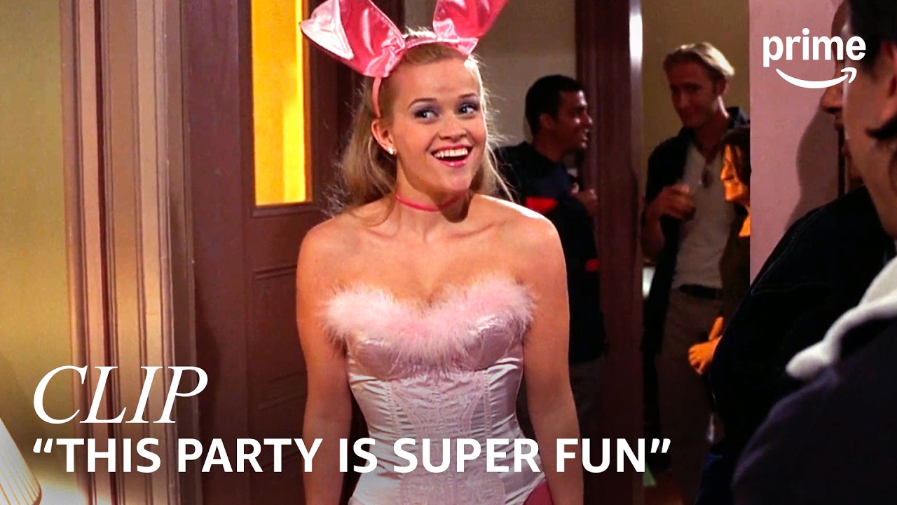 Elle’s Iconic Bunny Costume Scene | Legally Blonde | Clip | Prime Video