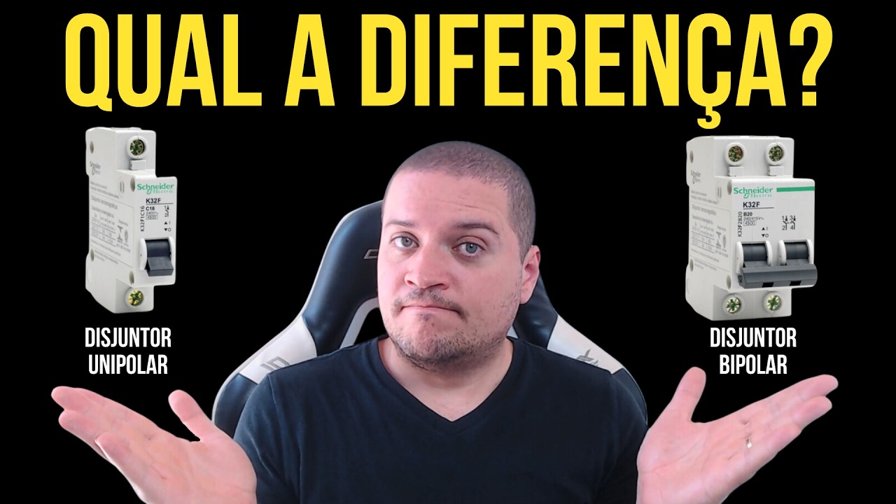 QUAL A DIFERENÇA DO DISJUNTOR BIPOLAR E UNIPOLAR
