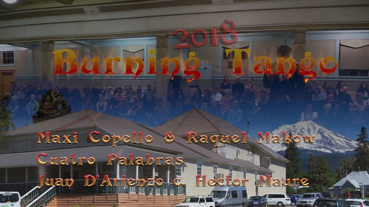Maxi Copello & Raquel Makow - Cuatro Palabras - Juan D'Arienzo c. Hector Maure