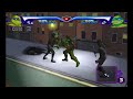 GameCube Teenage Mutant Ninja Turtles 1 Co Op Story Mode Playthrough Stage 3 Area 1 6