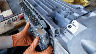 MERCEDES 7229 7G AMG TRANSMISSION HOW TO REMOVE VALVE BODY, CONDUCTOR PLATE