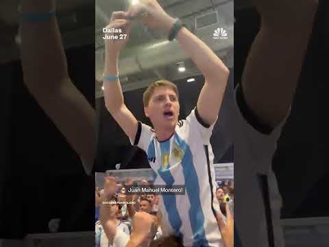Argentina fans use chant to return lost wallet in Dallas
