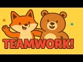 Grinny Gus Learns To Share Kids Story Song About Teamwork Baba Simple Songs