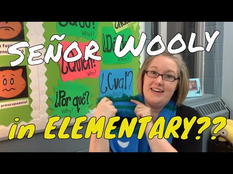 Señor Wooly for Elementary Students