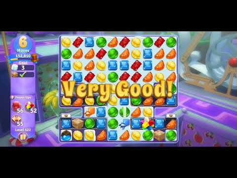Willy Wonka's World of Candy Level 622 Complete - No Hacks (Android/IOS)