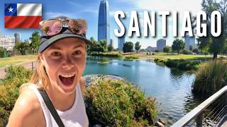 First Impressions of Santiago 🇨🇱 Chile's Capital City! (INSANE)