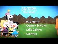 DVD Opening To Snoopy Come Home UK DVD