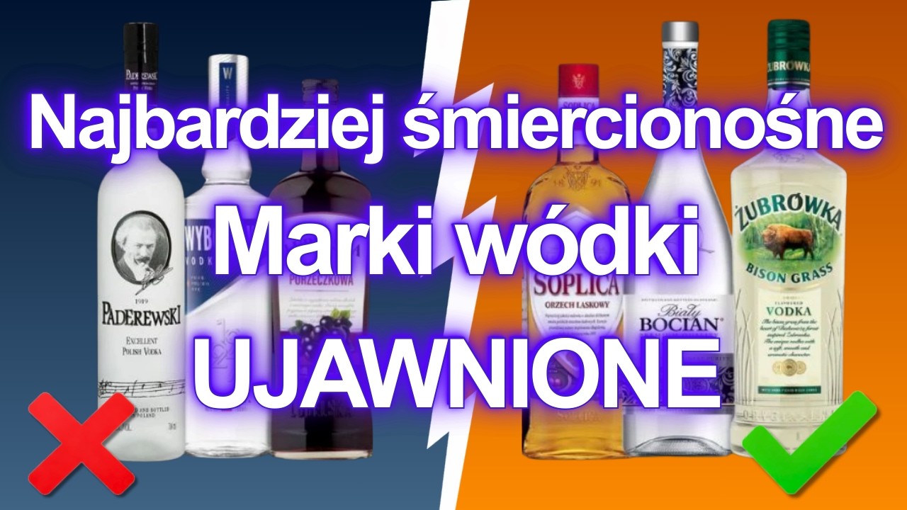 10 wódek, których MUSISZ UNIKAĆ ZA WSZELKĄ CENĘ (i kilka, które są NAPRAWDĘ dobre)