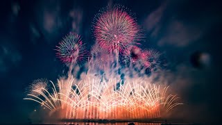 [HDR] 利根川大花火大会 2025 フィナーレ THE SAKAI HANABI 山﨑煙火製造所 ♪ロックスター / Ado、僕のこと / Mrs. GREEN APPLE