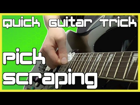 Pick Slide Guitar Lesson: 5 Techniques | Quick Tricks Pick Scrape