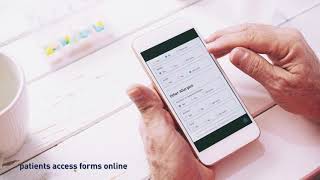 Make patient registration simple, secure, Hippa compliant, and contact