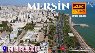 Muğdat Camii (Hz. Mikdad Camii) MERSİN ve Akdeniz Sahil Kenarı / Havadan 4K Drone Çekimi