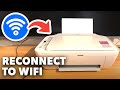 How To Reconnect HP Deskjet Printer To Wi Fi Full Guide