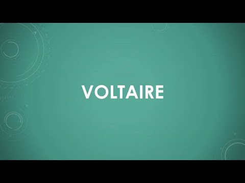 Voltaire einfach und kurz erklärt