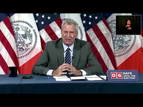 紐約市市長：抗議 "違法行為必須被起訴 (NYC Mayor:  protest 'offenses must be prosecuted')