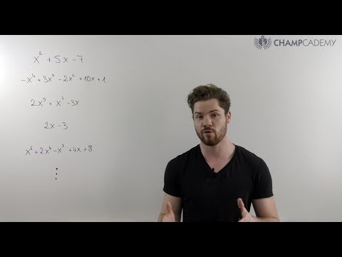 Polynomdivision Einfach Erklärt + Beispiel