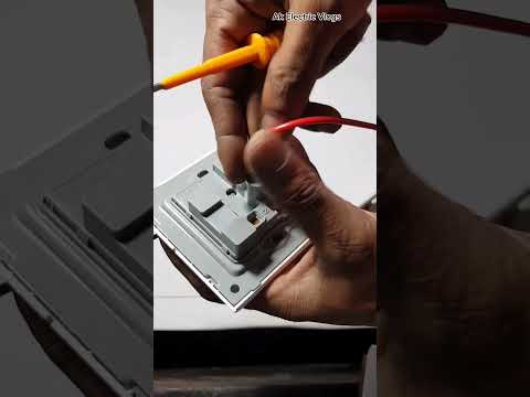 #Round socket connection। #electrical  #wiring