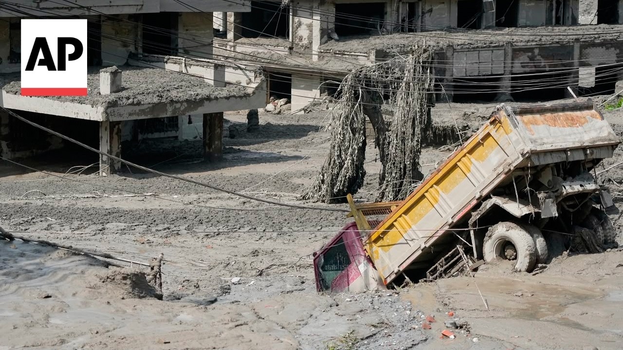 Video: Glacial collapse triggers flash floods on Nepal-China border, over 1,300 missing