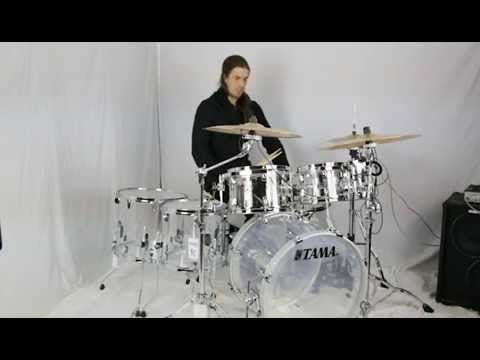 Tama Silverstar Mirage 7pc Acrylic Drum Set - Crystal Ice Clear - Exclusive Greenbriermusic Kit