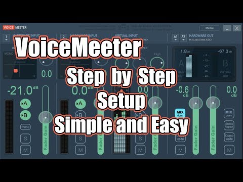 download lagu mp3 mp4 How To Set Up Voice Meeter, download lagu How To Set Up Voice Meeter gratis, unduh video klip How To Set Up Voice Meeter