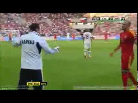 Czech Republic vs Armenia  1-2  06 09 2013