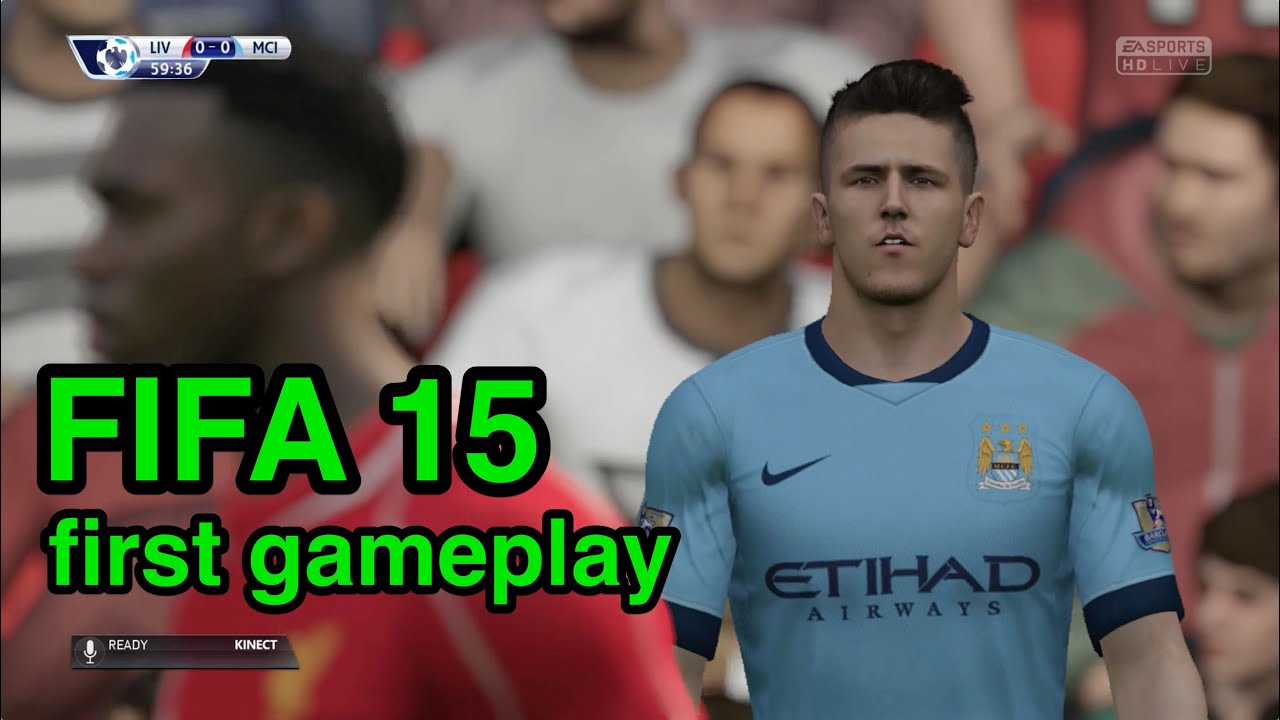 FIFA 15 Xbox One first gameplay - YouTube