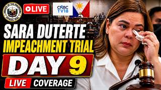 Philippines Senate LIVE: Impeachment Trial of VP Sara Duterte Day 9, July 22nd | NBI Chief | N18G 