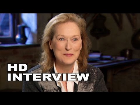 Into the Woods: Meryl Streep "Witch" Behind the Scenes Movie Interview 1 | ScreenSlam