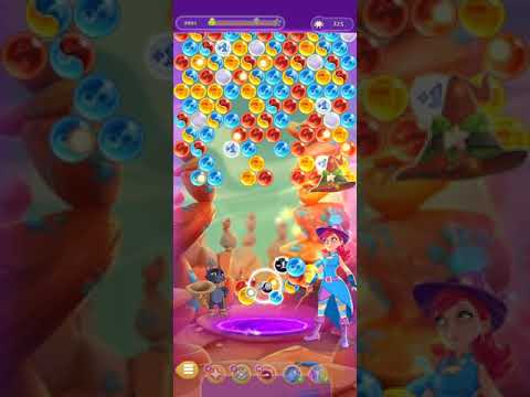 Bubble Witch Saga 3 || Level 257 Win in Diamond Star || Gameplay