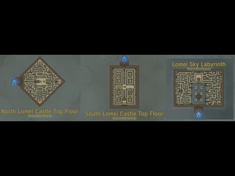 TOTK - Sky Labyrinths, Corresponding Lightroots in the Depths, and Evil Spirit Armor Set