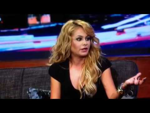 Paulina Rubio en Arsenio Hall Show