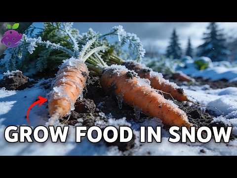 15 Foods You Can Grow All Winter (Even in Snow) | USDA Zones Explained