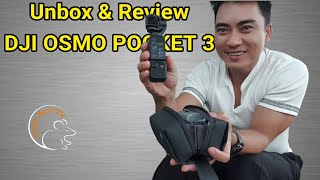 UNBOX & REVIEW DJI Osmo Pocket 3 Combo Camera, Super cool shooting and shooting