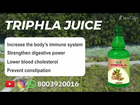KR entrepreneur Organic Triphala Juice, 500 ml, Packaging Type: Bottle