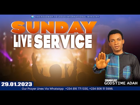 SUNDAY LIVE SERVICE (29TH JANUARY 2023)