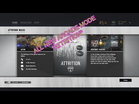 NEW ARCADE PLAYLIST *ATTRITION* IN RAINBOW SIX SIEGE OPERATION STEEL WAVE