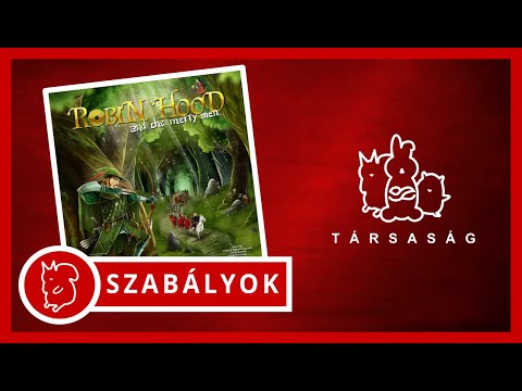 Robin Hood and the Merry Men | Játékszabály - Társaság - Társasjáték Vlog