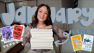 reviewing all the books i read in January, as a mood reader 🫧 (january wrap up)