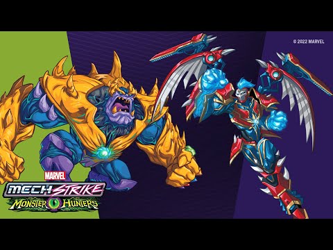 Thanos Vs. Captain Marvel! Marvel's Avengers Mech Strike: Monster Hunters