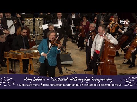 Roby Lakatos – Rendkívüli jótékonysági hangverseny