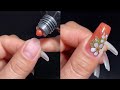 Summer Flower Polygel Nail Extension Polygel Nail Extension Tutorial NailArtistKim