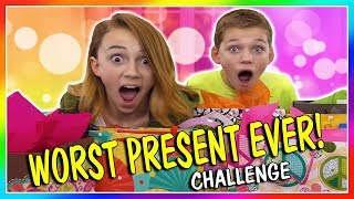 WORST PRESENT EVER CHALLENGE | 2ND EDITION | We Are The Davises