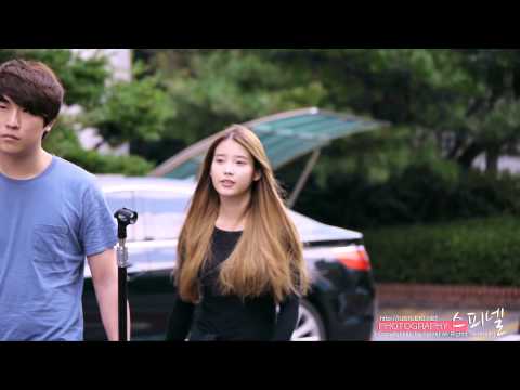 131011 뮤직뱅크 아이유 출근길 직캠 by Spinel