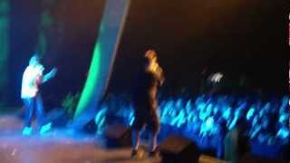 Mac Lethal- Black Widow Spider LIVE (Guerilla Union Paid Dues 2012) ON STAGE