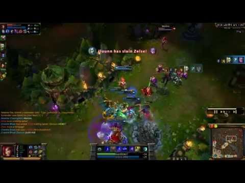 Zyra's Passive Denies Pentakill (LOL moment)