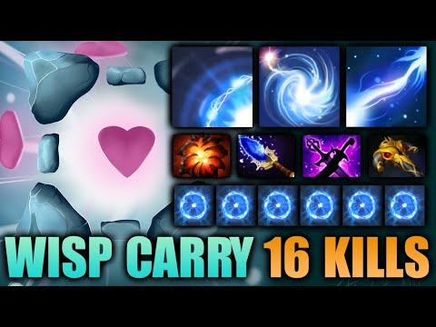 IO 16  KILLS - WISP CARRY | Dota 2 HightLight 1440p