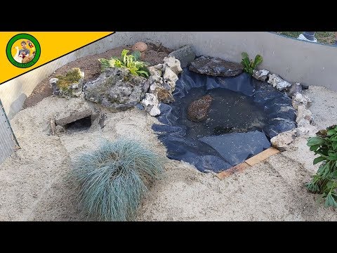 FABRICATION DU NOUVEAU PARC DE MA TORTUE !!