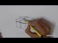 How To Draw A Gift Box/Christmas Present Box - in ...