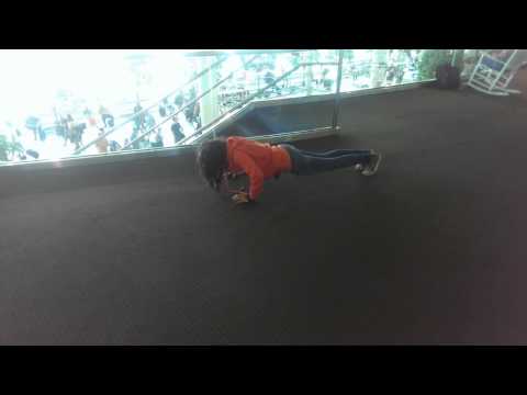 Squats challenge on vacation